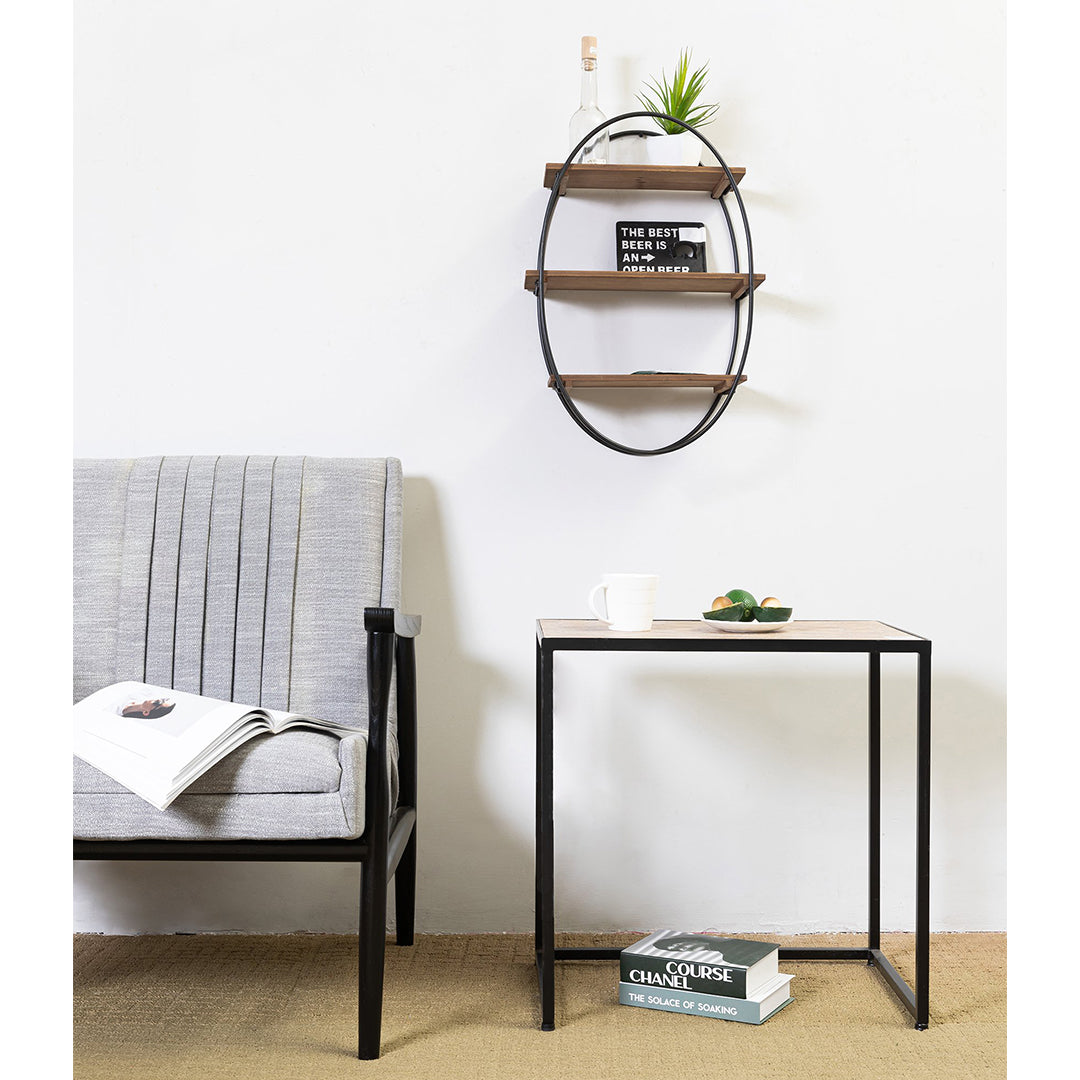 Oval Tiered Shelf